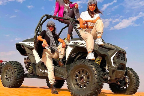 Doha: Sunset Desert Safari With Camel Ride & Dune Bashing Shared Desert Tour Pickup from meeting point Without Camel