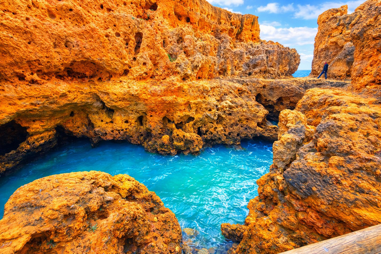 From Lisbon: Algarve Excursion + Boat Ride to Benagil Cave Small Group Tour