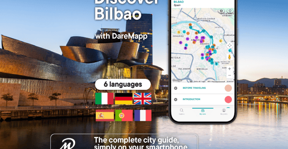 Bilbao: Guided Tour with Your Mobile Phone