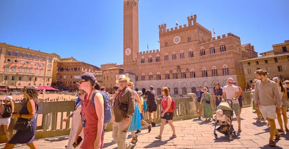 Florenz: Siena, San Gimignano & Monteriggioni mit Verkostung