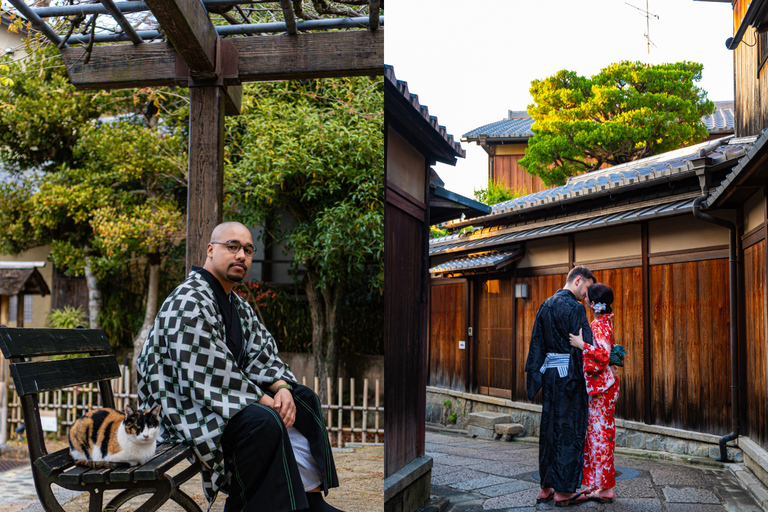 Kyoto: Private Kimono Photoshoot for Couples and Solo
