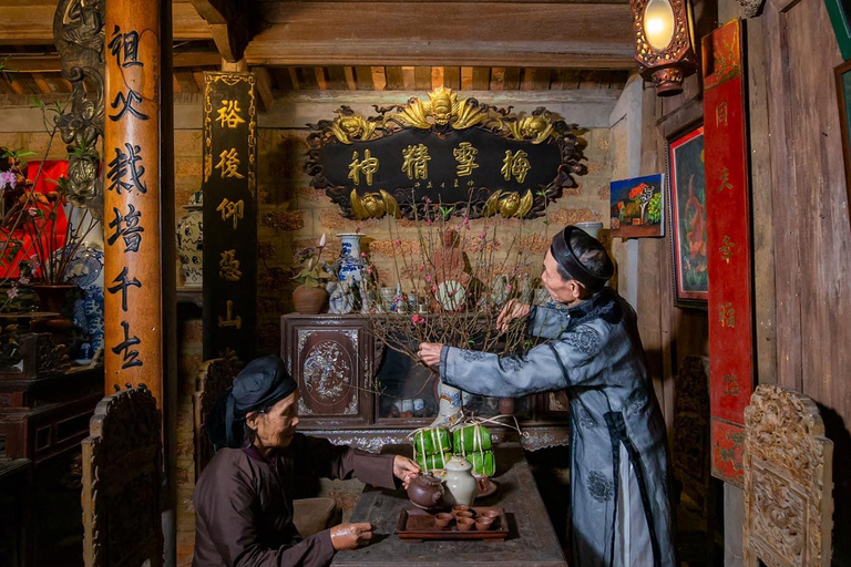 Hanoi: Duong Lam, Carpentry & Silk Village Or Incense & Hat Private: Incense Village & Hat Village & Silk Village