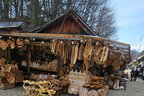 Zakopane: Tatra Mountains Tour with Tank Paintball & Cheese
