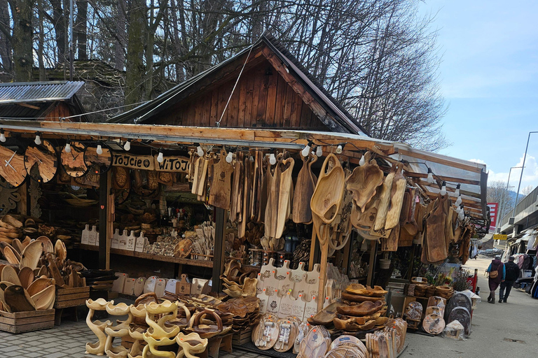 Zakopane: Tatra Mountains Tour with Tank Paintball & Cheese