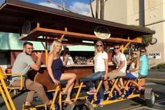 Honolulu: Brauerei-Tour durch Kaka'ako mit dem 15-Personen-Fahrrad
