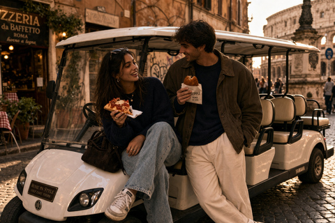 6-Hour Private Golf Cart Grand Tour of Rome with Typical Lunch or Dinner Rome: 6-Hour Private Golf Cart Grand Tour with Typical Lunch or Dinner