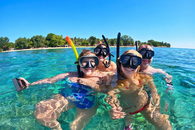 Shared 3 Gili Islands Snorkeling Tour with Turtles & Reefs