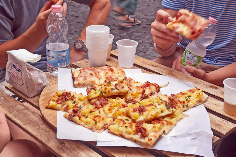 روما جولة الطعام في شارع تراستيفيري وجزيرة التيبر عند الغروب