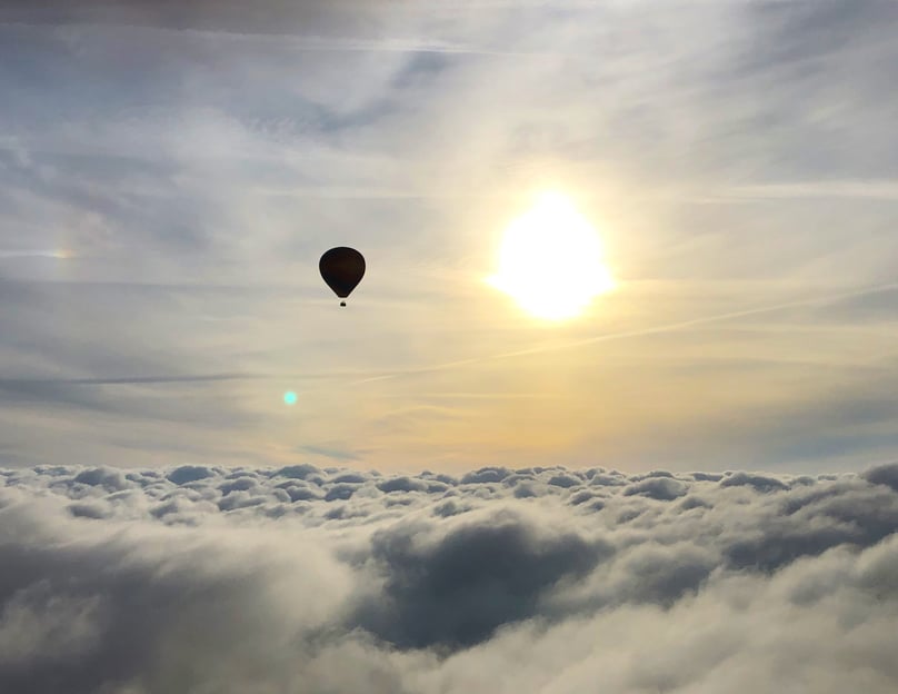 Barcelona: Excursión en Globo Prepirenaico