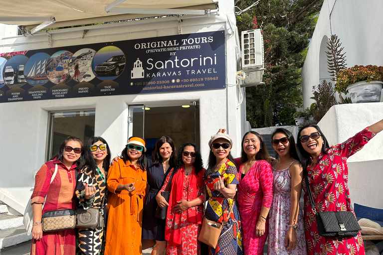 Santorini Highlights Tour with Authentic Greek Lunch
