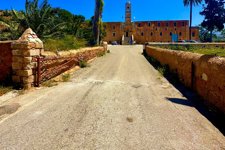 Chania Shore Tour: Monastery, Olive Oil & Wine Tasting Tour