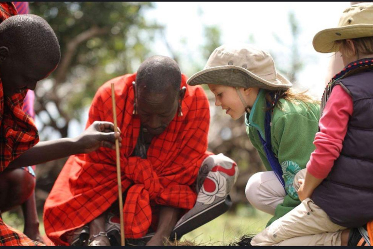 Zanzibar: Maasai village Tour with Sunset Dhow Cruise Maasai Village Tour and Sunset Cruise From North-East