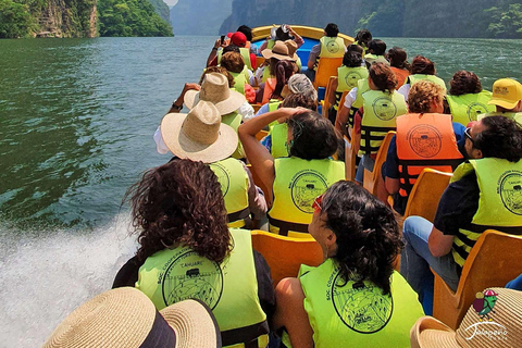 Tour of Sumidero Canyon, Chiapa de Corzo and Viewpoints Walk through the Sumidero Canyon, Chiapa de Corzo and Viewpoints