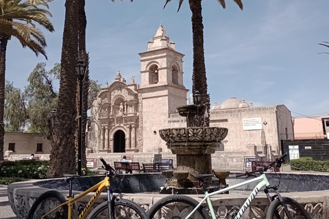 AREQUIPA CYKLING STADSVANDRINGCYKELTUR I STADEN AREQUIPA