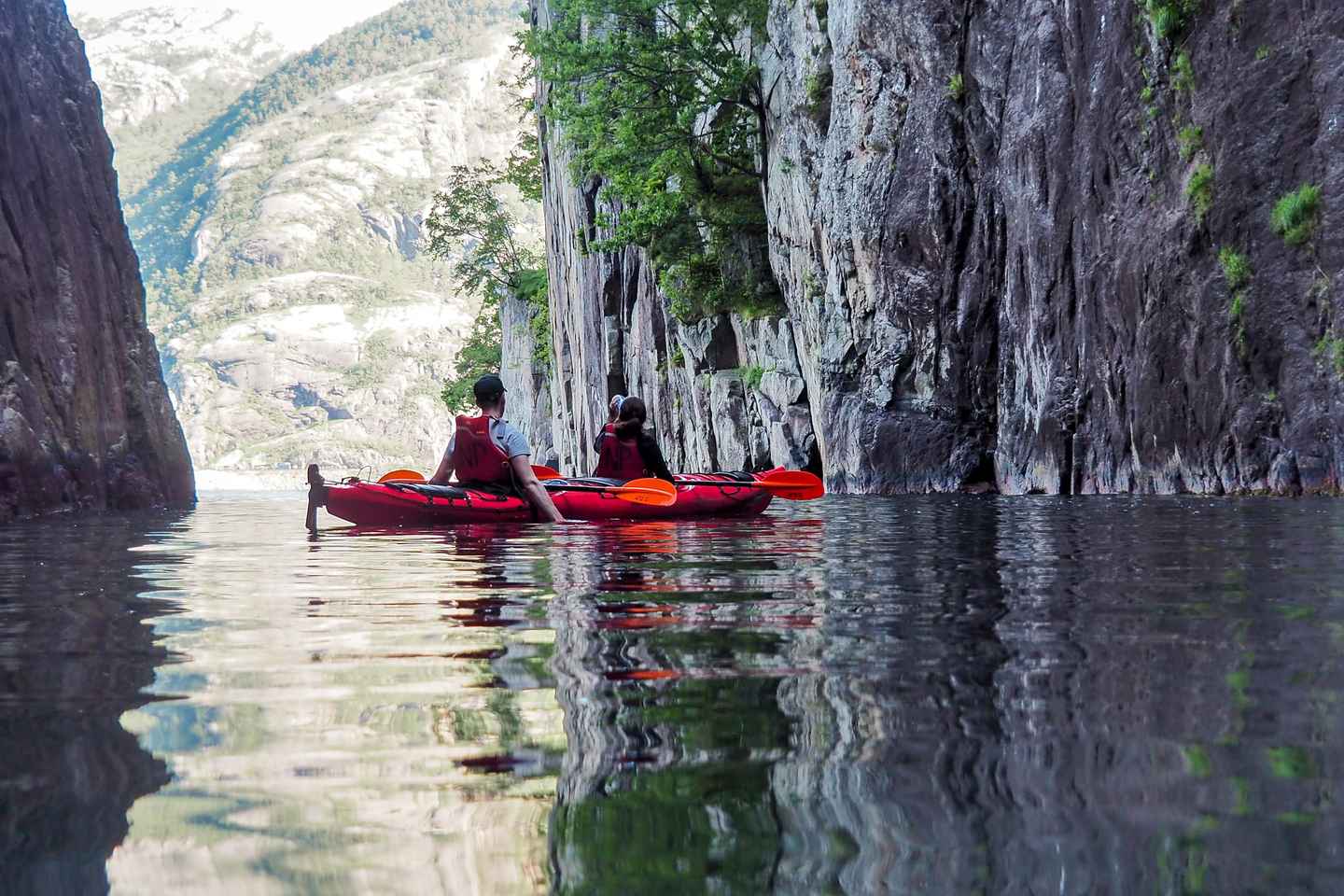 Stavanger: Avventura in Kayak nel Fiordo di Lyse