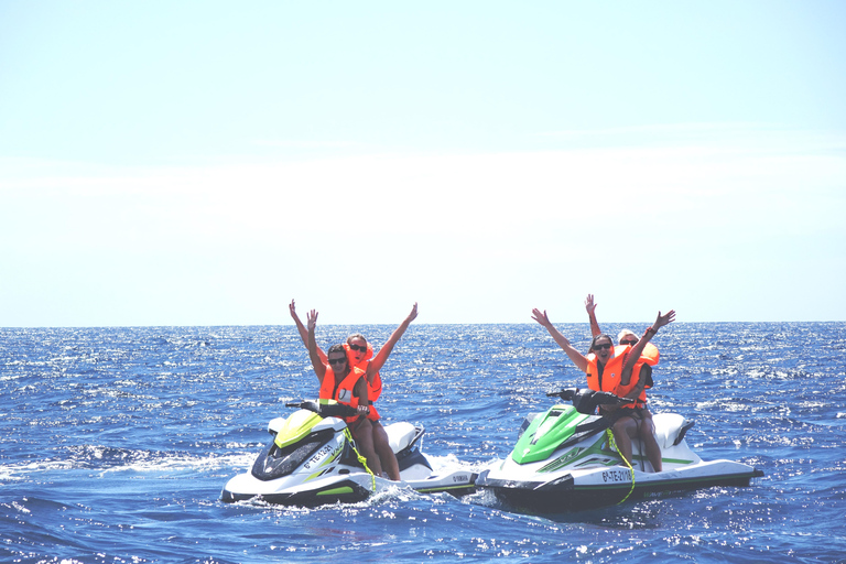 Teneriffa: Doppel-Jetski mit Abholung (2 Personen/1 Jetski)