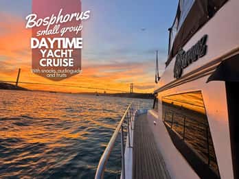 Istanbul: Daytime Bosphorus Yacht Cruise with Fruit & Snacks