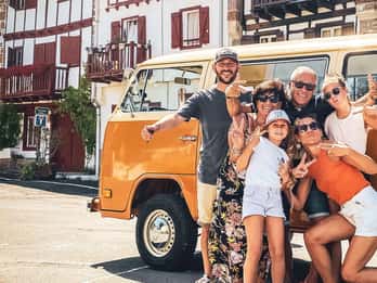 French Basque Country Private Day Tour in an 70's VW Combi