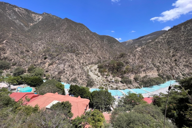 Z Meksyku: prywatna wycieczka po basenach termalnych Tolantongo