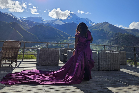 Private Stepantsminda: Dariali, Giant Sculptures, Waterfalls