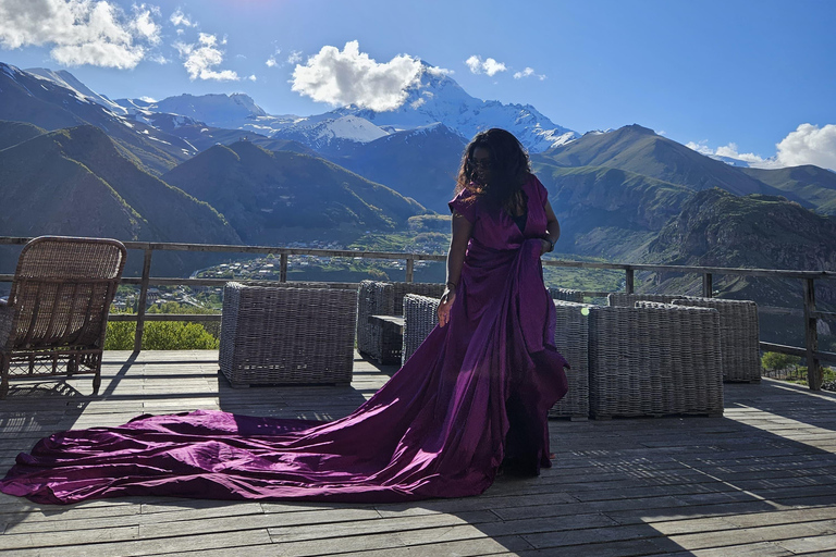 Private Stepantsminda: Dariali, Giant Sculptures, Waterfalls