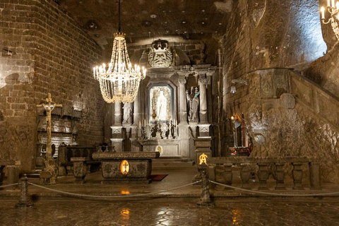 Krakow: Wieliczka Salt Mine Tour Pickup and Private option English Tour From Meeting Point Small Group