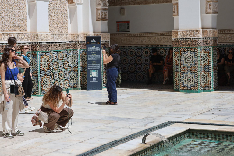 Marrakech: Ben Youssef Medersa, Le Jardin Secret & Souk Tour Private Tour in English - Meeting at Your Riad in the Medina