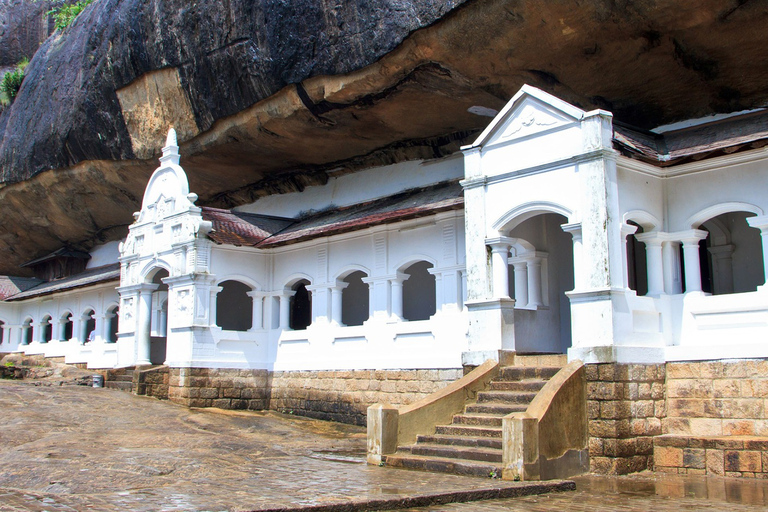 From Sigiriya: Sigiriya and Dambulla Day Tour Tour with mini van