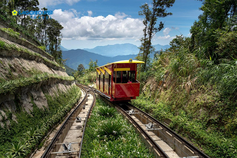 Ba Na Hill With Golden Hand Bridge
