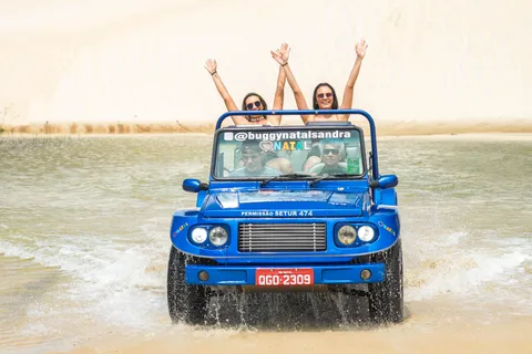 Desde Natal: aventura en buggy por las dunas de Genipabu