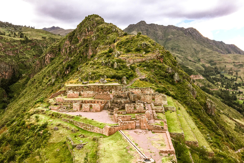 Cusco: Helikoptervlucht over de Heilige Vallei inclusief picknick