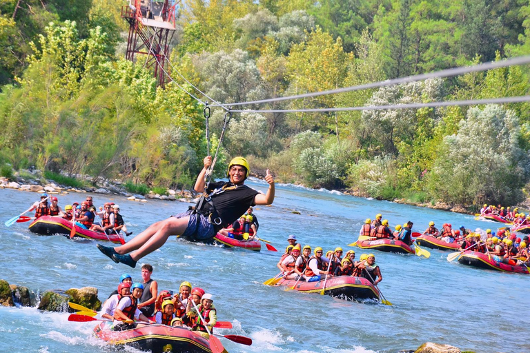 Antalya: 5-in-1 Rafting, Buggy, Zipline & Monster Truck