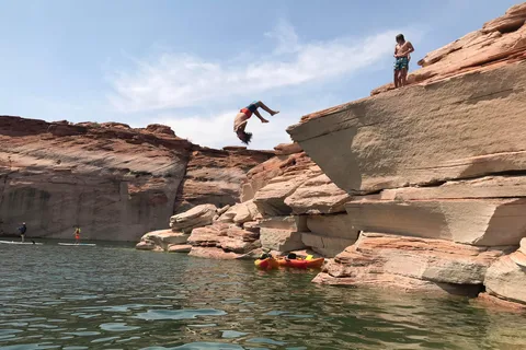 Cañón del Antílope: Diversión en kayak y nadando
