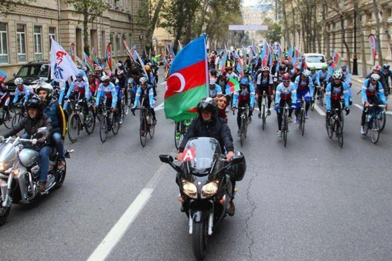 Baku City Tour Walk,Bike,Scooter or Private Car, (optionals) Baku City Walking Tour with Professional Guide