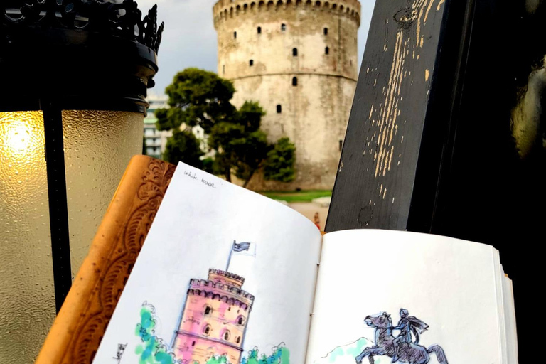 Thessaloniki: City Sketching Tour with French Artist