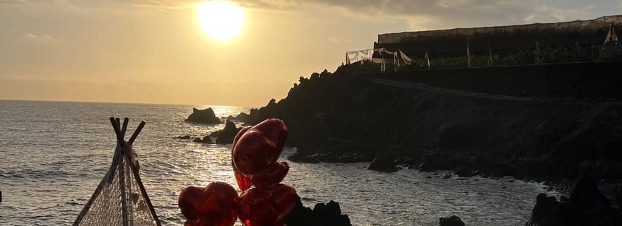 Ténérife : pique-nique romantique pour 2 au coucher du soleil