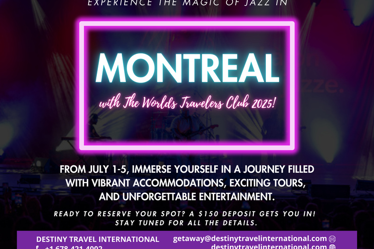 Montreal: 2025 International Jazz Festival Trip