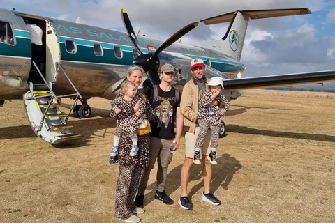 Zanzibar : Safari de 2 jours dans le parc national de Mikumi avec vols