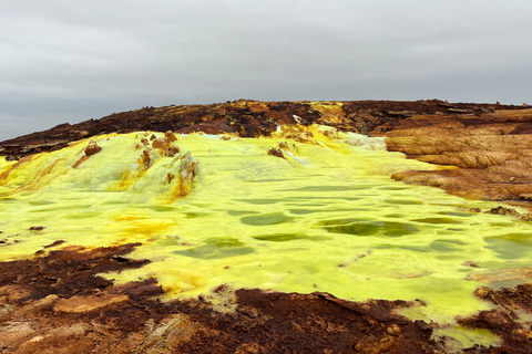 From Addis Ababa: Danakil Depression Layover Tour