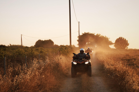 Rhodes: Guided Quad ATV Off-Road Safari Morning tour (3h)