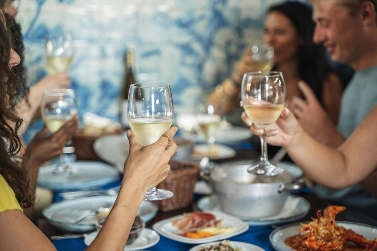 Lissabon: Baixa Foodtour Rundgang mit GetränkenGruppentour