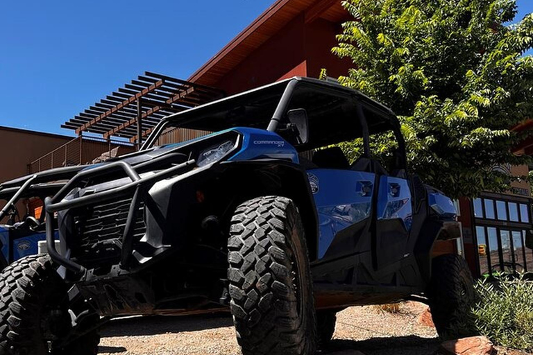 Moab: Aventura guiada en UTV U-Drive Hell's RevengeCan-Am Defender 1000 de 6 plazas