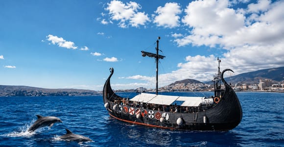 TENERIFE Cruise Whales & Dolphins Watching + SWIM STOP