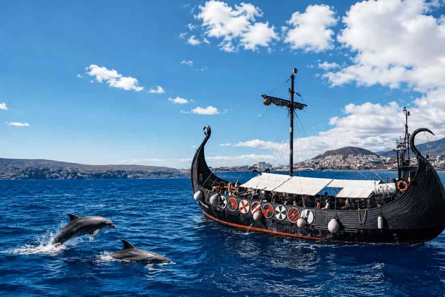 TENERIFFA: Wal- und Delfinbeobachtungstour + SCHWIMMSTOPP. Foto: GetYourGuide TENERIFFA: Wal- und Delfinbeobachtungstour + SCHWIMMSTOPP. Foto: GetYourGuide