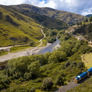 Dunedin to Queenstown including Taieri Gorge Train Tour (One-Way) Dunedin to Queenstown including Taieri Gorge Train Tour (One-Way)