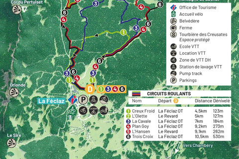 E-MTB rental in Aix-les-Bains - Savoie Grand Revard shuttle E-MTB DAY rental in Aix-les-Bains - Savoie Grand Revard shuttle