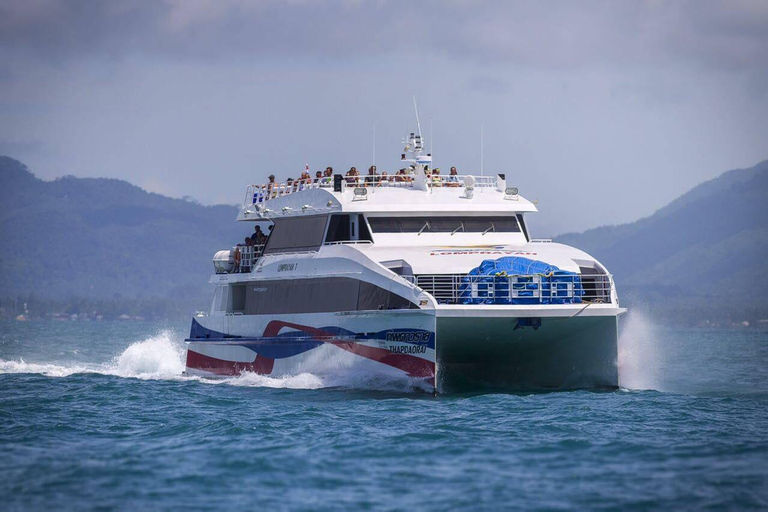 Krabi till Koh Samui med buss och båt