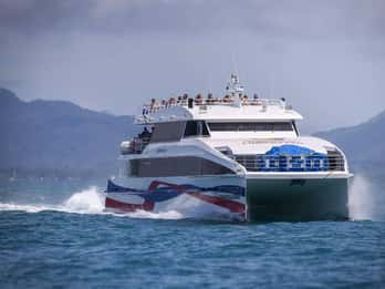 Von Phuket nach Koh Samui mit dem Bus und Hochgeschwindigkeitskatamaran