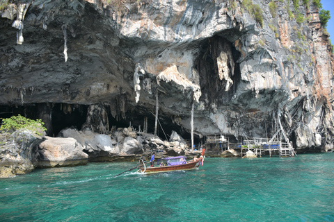 Krabi: Phi Phi e Maya Bay definitivas de lancha rápida