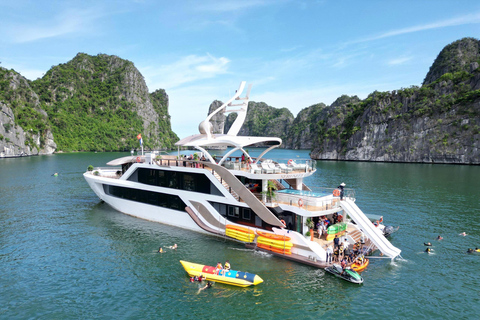 Hanoi: Cat Ba Island & Lan Ha Bay Day Trip with Cruise Pick up Ninh Binh & drop off Hanoi